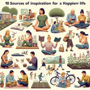 10 sources d’inspiration pour une vie plus joyeuse